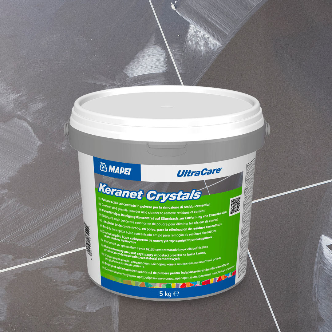 Detergente pulitore pavimenti in polvere ULTRACARE KERANET CRYSTALS