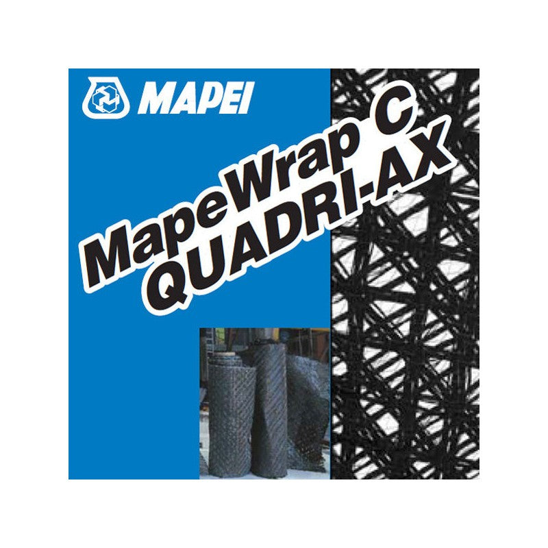 Rinforzo strutturale ad alta resistenza mapewrap c uni-ax 600/20 da 50 mt