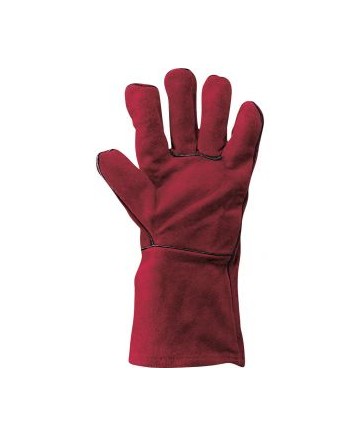 Guanti Crosta 45Top Rosso Foderati Cat.2